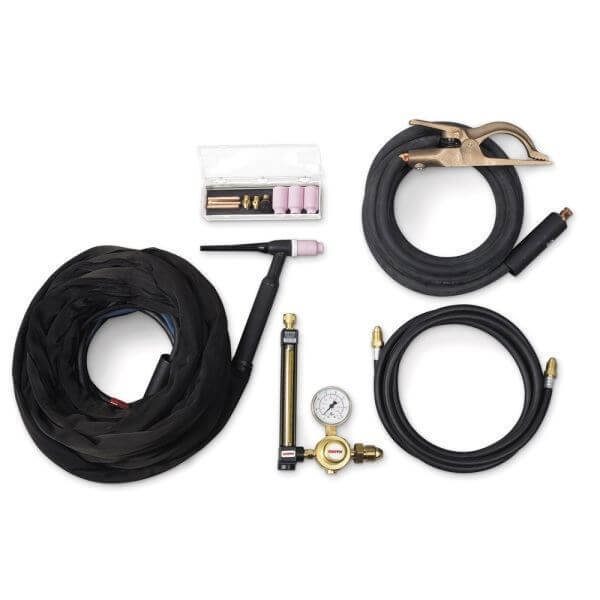 Miller Weldcraft W-400 Super Cool TIG Welding Torch Kit and Accessories